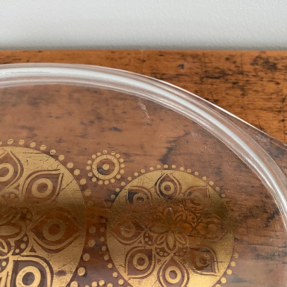 Vintage Pyrex Daisy Green Divided Ovenware Dish With Lid 1.5 Qt - Picture 11 of 16